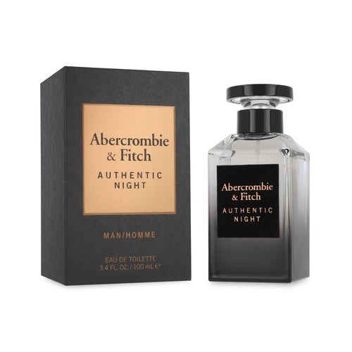 Abercrombie & Fitch A&F Authentic Night Eau de Toilette 100 ml para Hombre