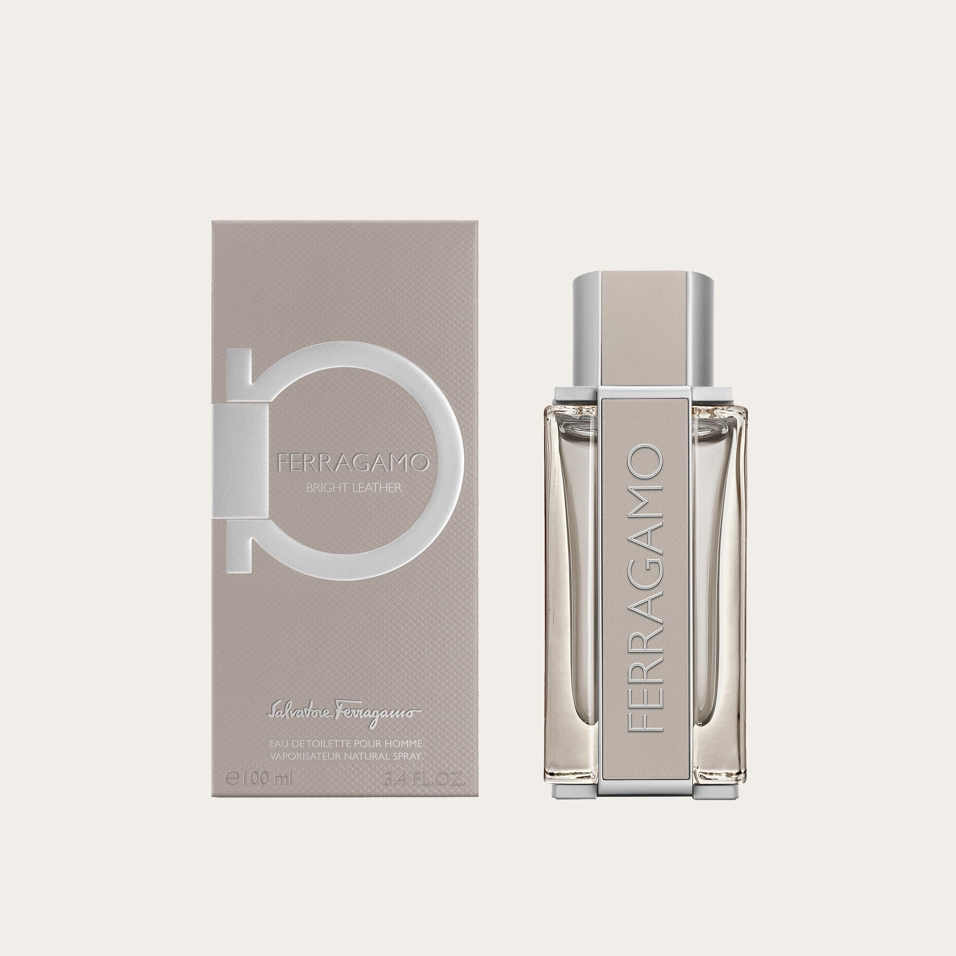 Salvatore Ferragamo Bright Leather Eau de Toilette 100 ml para Hombre